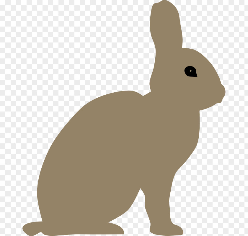 Rones Easter Bunny Snowshoe Hare Rabbit Clip Art PNG