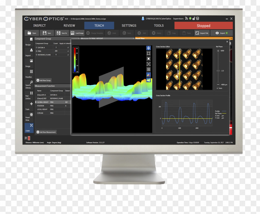 Technological Sense Computer Monitors Software System Coordinate-measuring Machine Sensor PNG