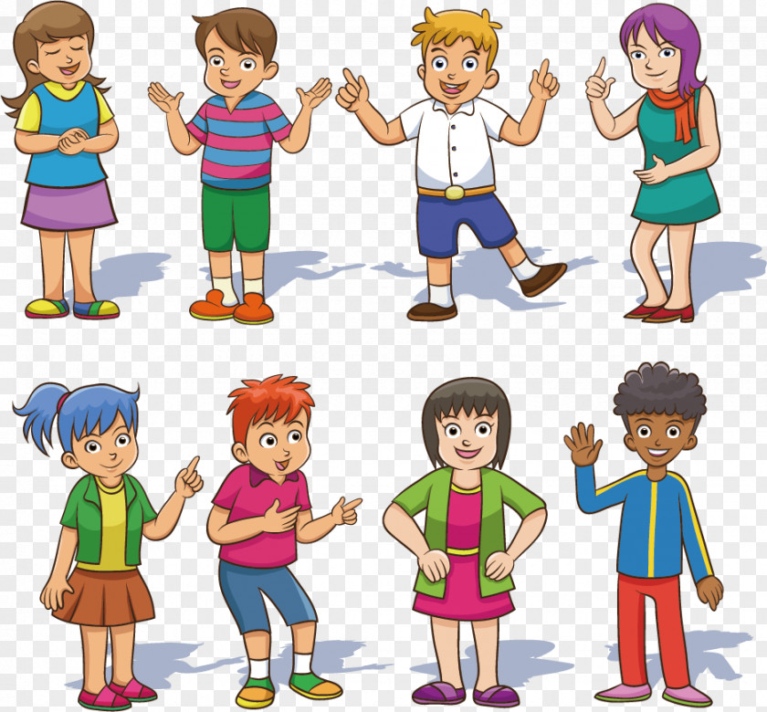 Children Vector Cartoon Child Stock Photography Illustration PNG