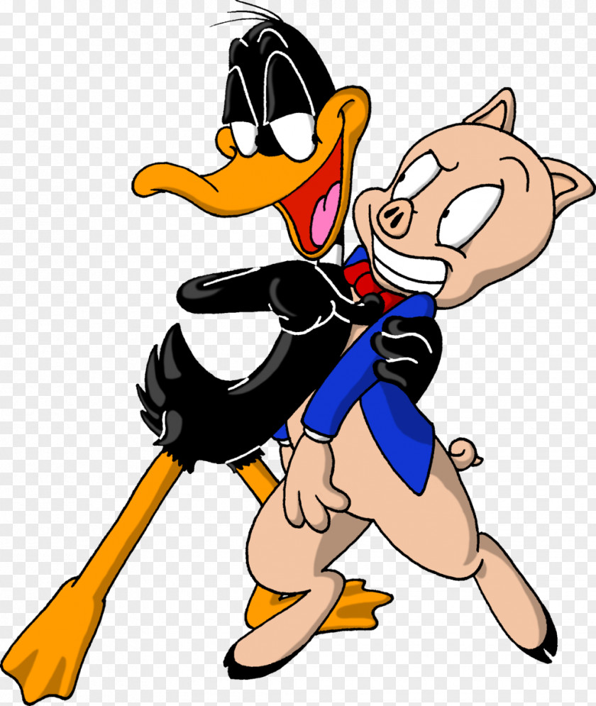 Daffy Duck Porky Pig Looney Tunes Character Animated Cartoon PNG