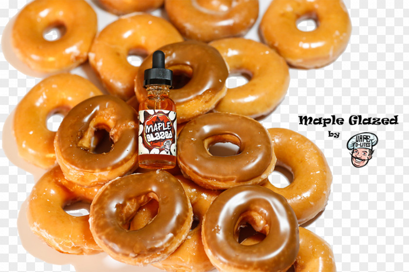 Doughnut Maple Cider Finger Food Glaze Flavor PNG