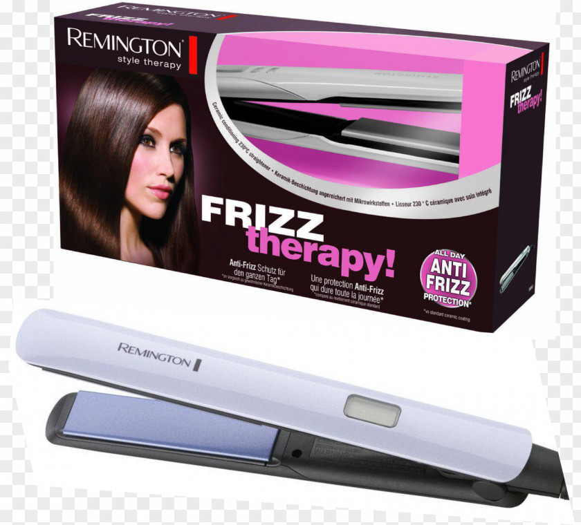 Flat Iron Hair Straightening Frizz Black PNG