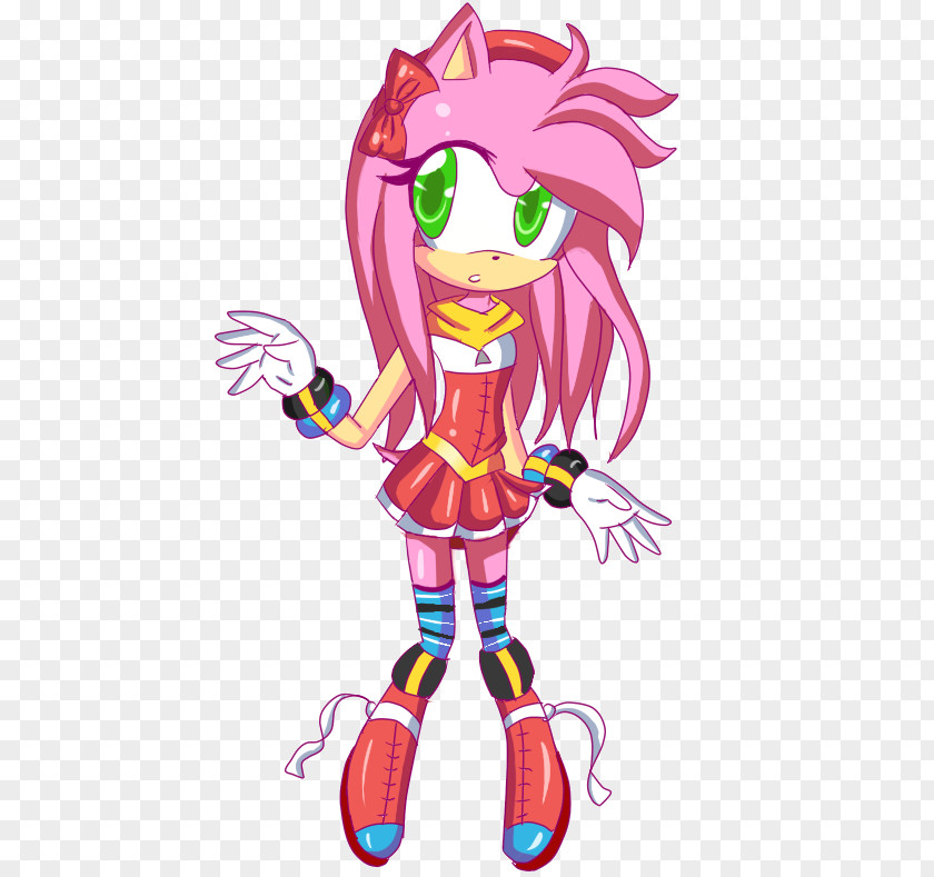 Long Hair Amy Rose Sonic The Hedgehog & Sega All-Stars Racing Doctor Eggman PNG