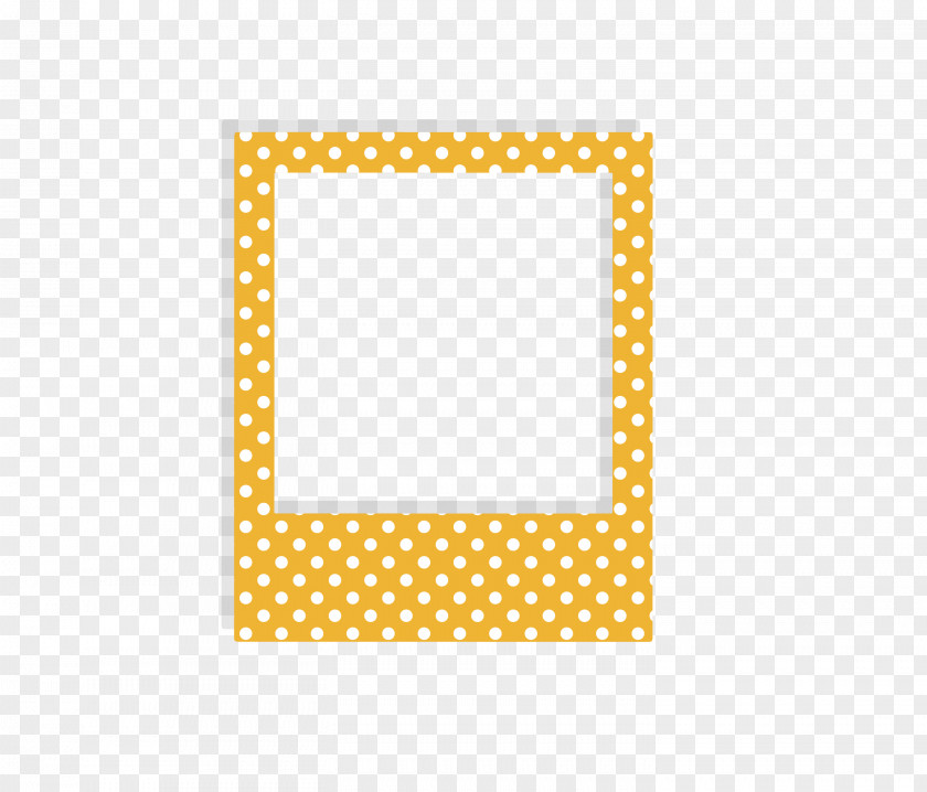 Orange Polka Dot Frame IPhone 4 5s Case Gift PNG