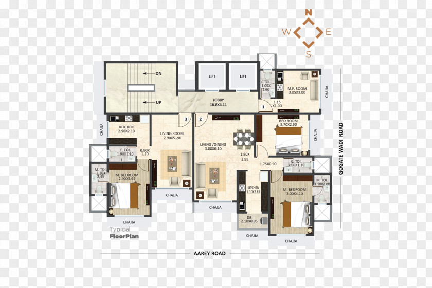 Villa Reflection Sheetal (DGS GROUP) Floor Plan Property Real Estate PNG