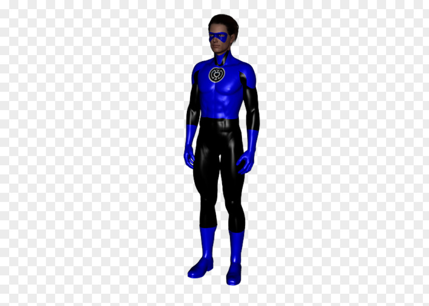 65537 Dry Suit Cobalt Blue Wetsuit Spandex Character PNG