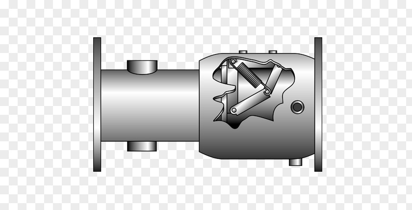 Check Valve Steel Cylinder PNG