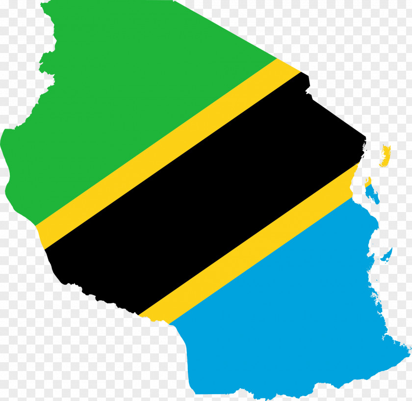 Flag Of Tanzania Map National PNG