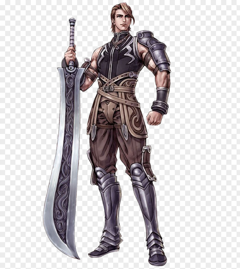 Handsome Youth Holding Sword Valkyrie Profile 2: Silmeria The Surge PlayStation 2 PNG