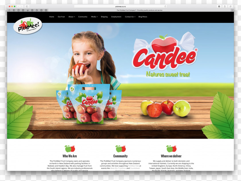 Macduff Advertising Agency Digital PickMee Fruit Company Brand PNG