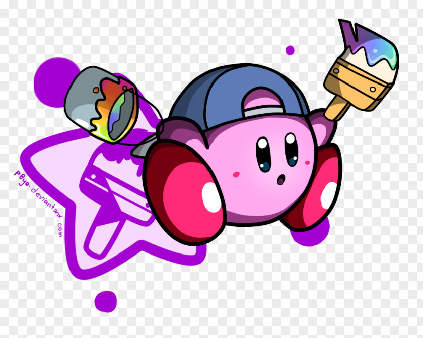 Paint Kirby: Canvas Curse Kirby's Adventure Dream Land Triple Deluxe Kirby Star Allies PNG