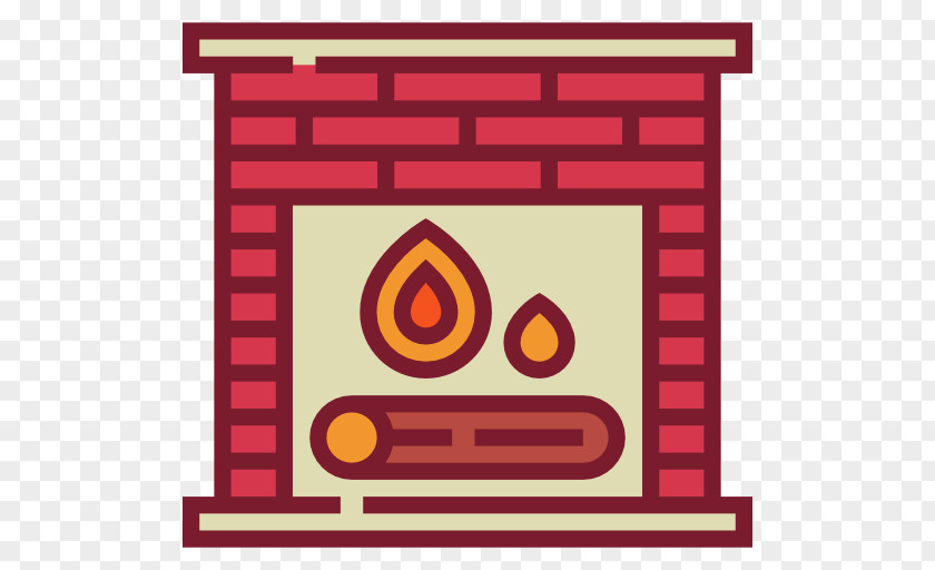 Stove Furnace Fireplace Icon PNG