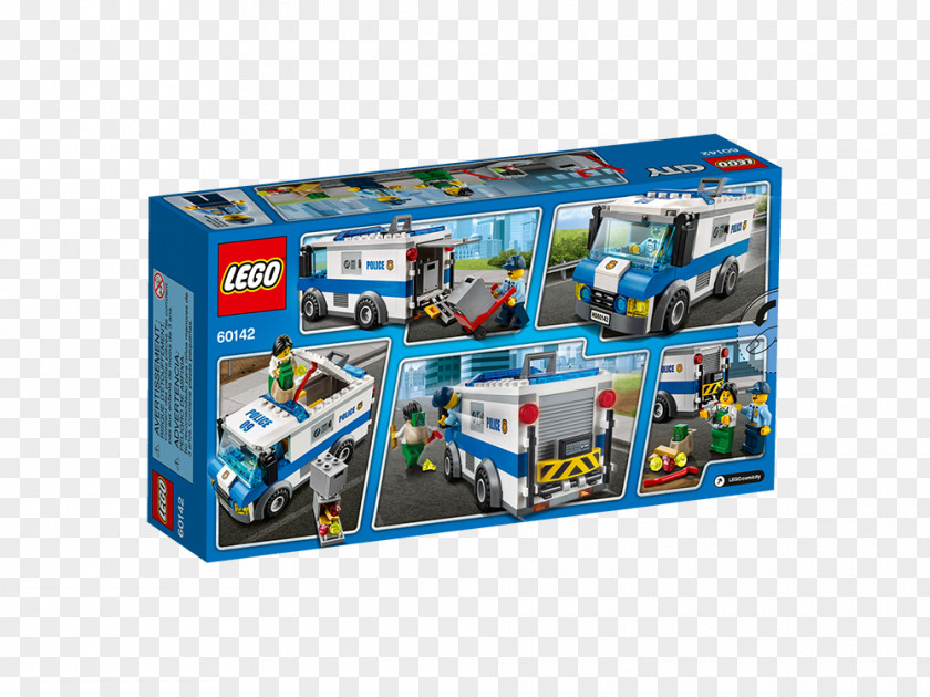 Toy LEGO 60142 City Money Transporter Amazon.com Lego PNG