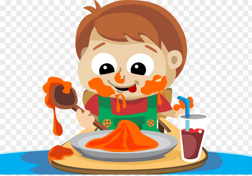 Vector Children Eat Child Application Software Information Installation Mobile App PNG