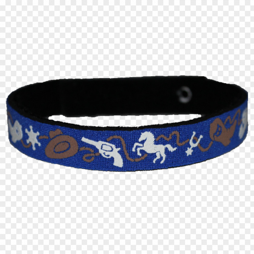 Cat Collar Dog Wristband Cobalt Blue PNG