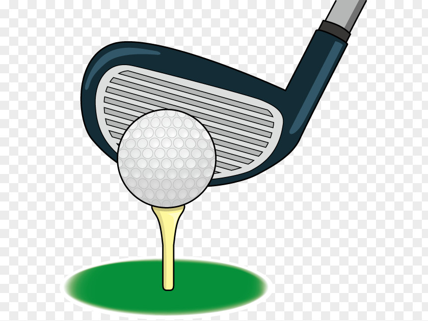 Golf Wedge Tees Balls Clip Art PNG