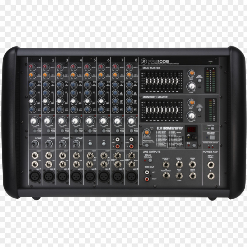 Post Production Studio Mackie PPM1008 Audio Mixers PPM608 PPM1012 PNG