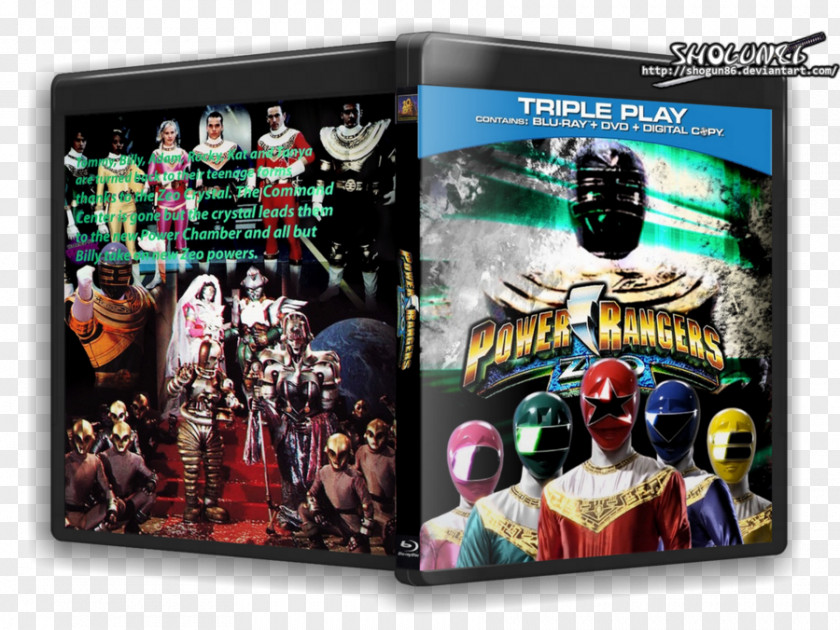 Power Rangers Zeo Blu-ray Disc Samurai YouTube Film PNG