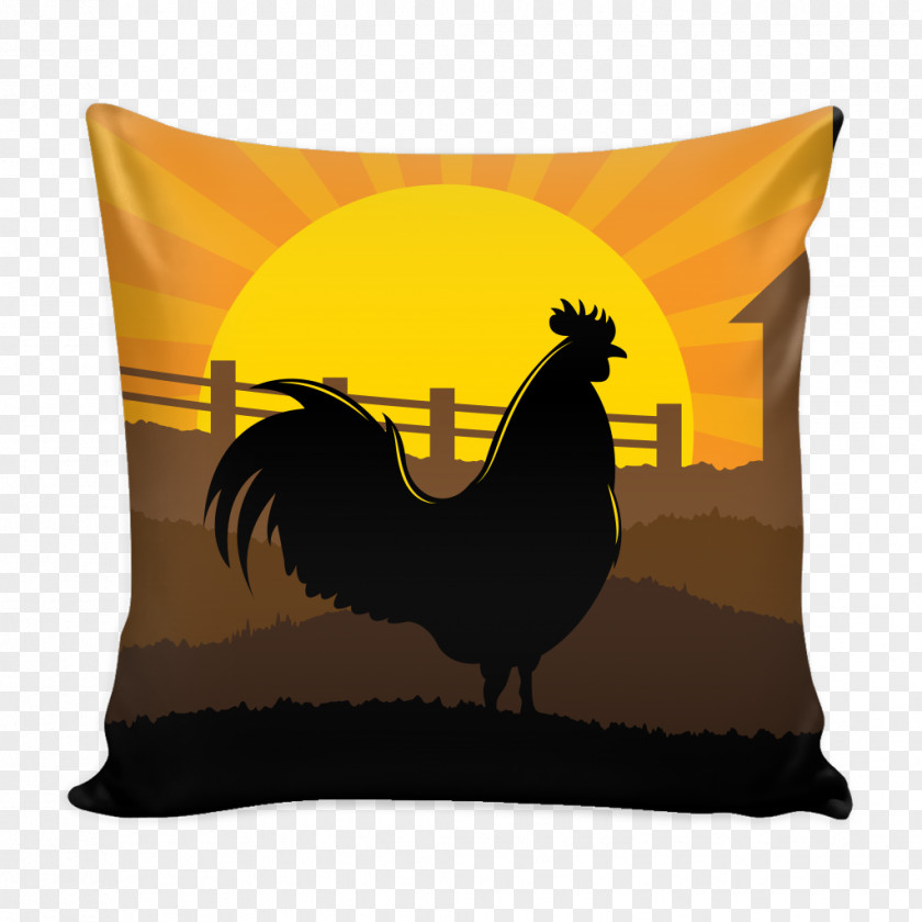Throw Pillows Rooster Cushion PNG