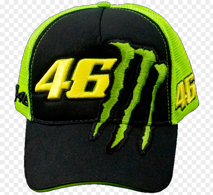 Baseball Cap Sky Racing Team By VR46 2016 MotoGP Season Monster Energy Robe PNG