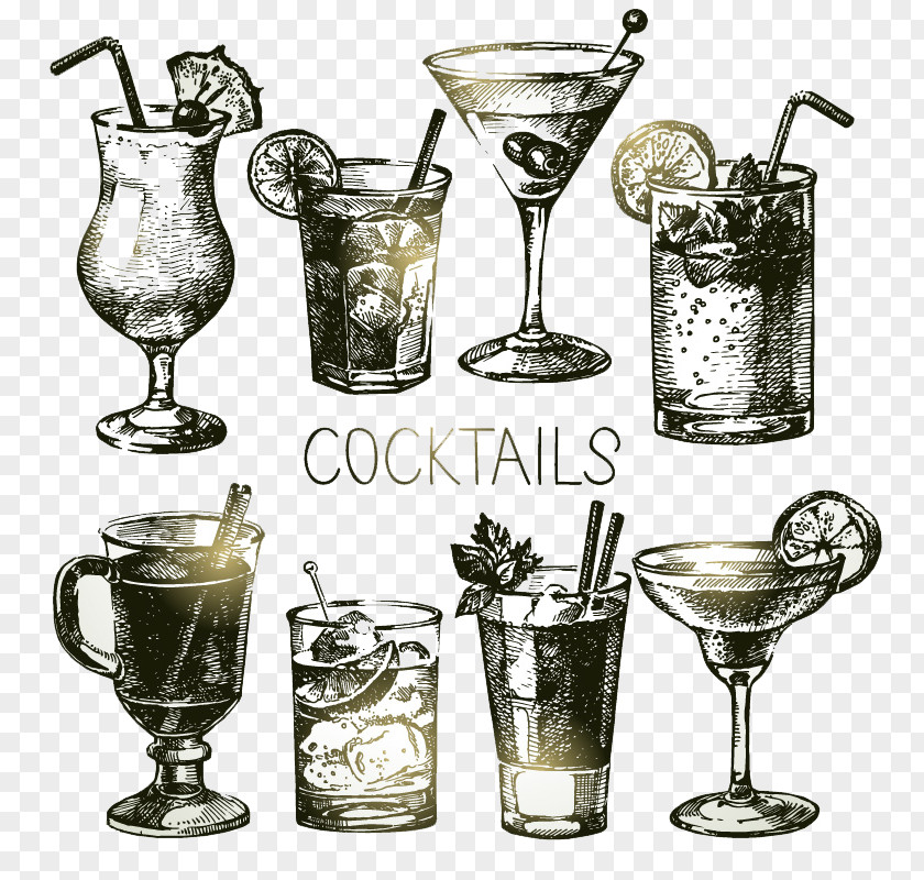 Beverage Cup Cocktail Martini Alcoholic Drink PNG