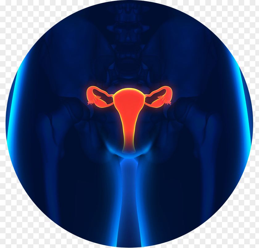 Endometriosis Cobalt Blue PNG