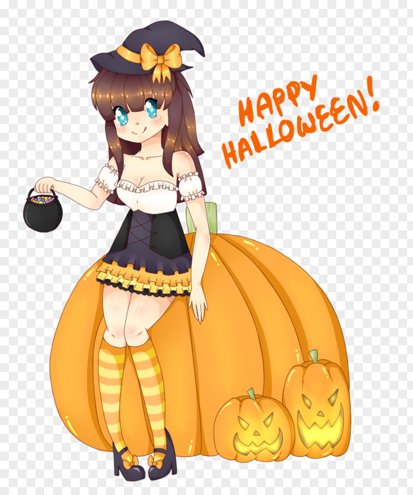 Happy Halloween Pumpkin Clip Art Illustration Fruit PNG