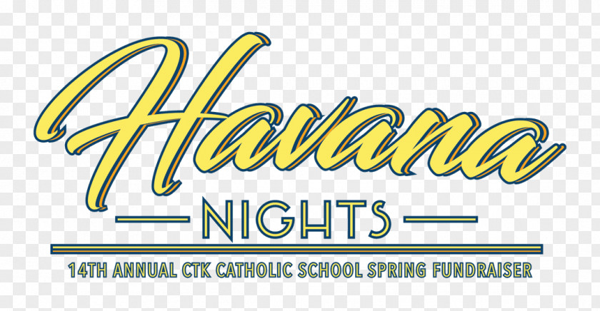 Havana Nights Logo Brand Line Font PNG