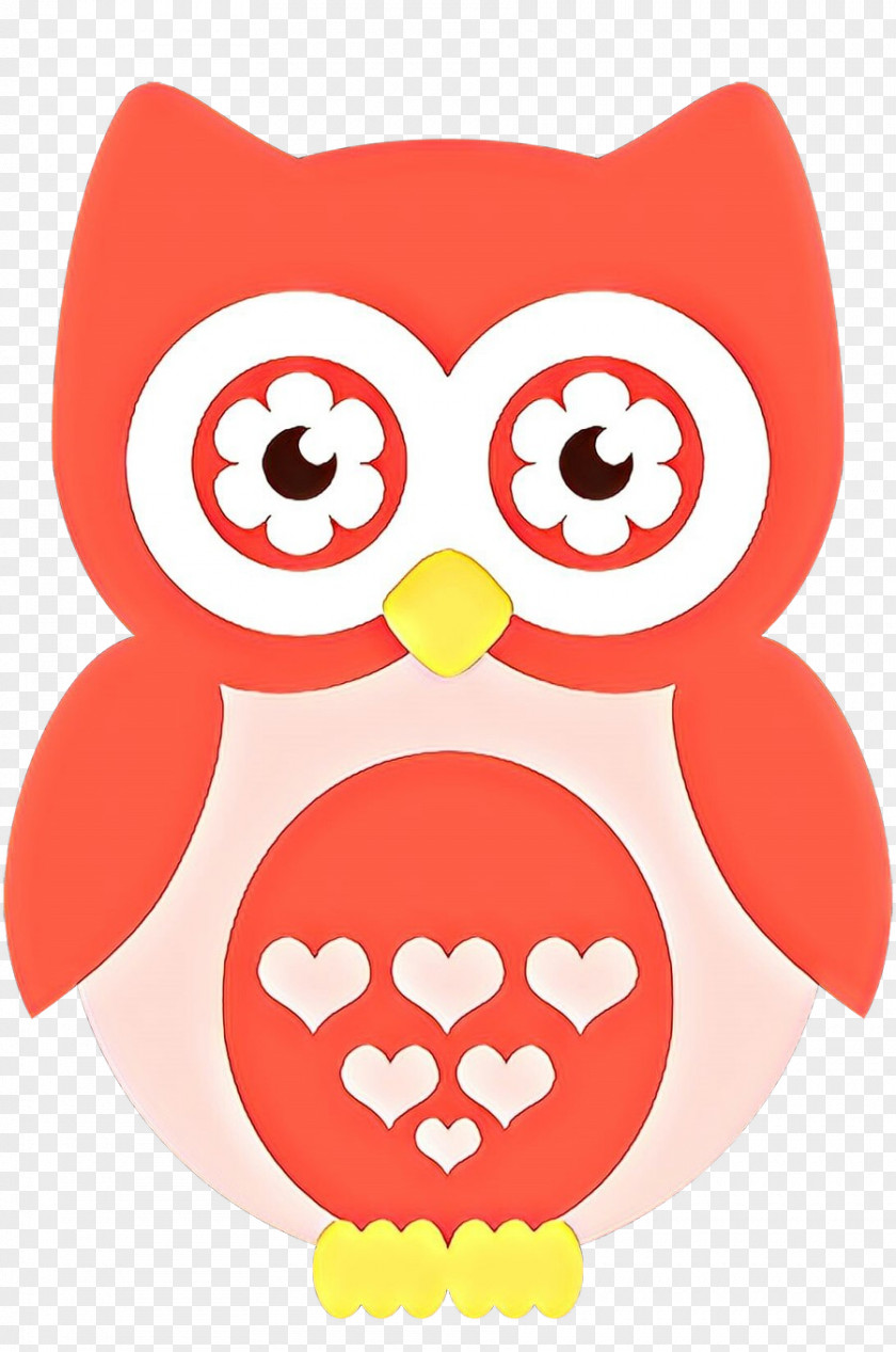 Owl Red Bird PNG