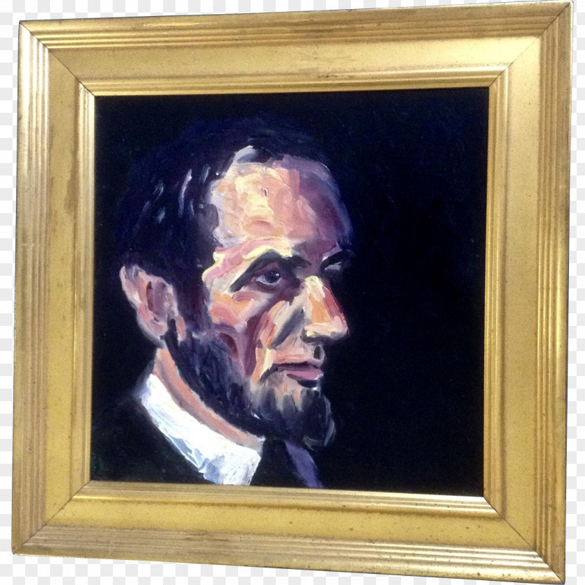 Painting Portrait Of Abraham Lincoln Self-portrait Oil PNG