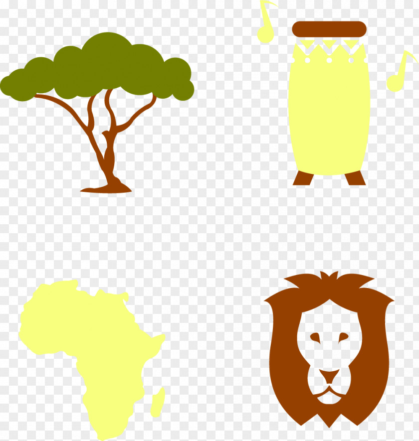 Africa Lion Icon PNG