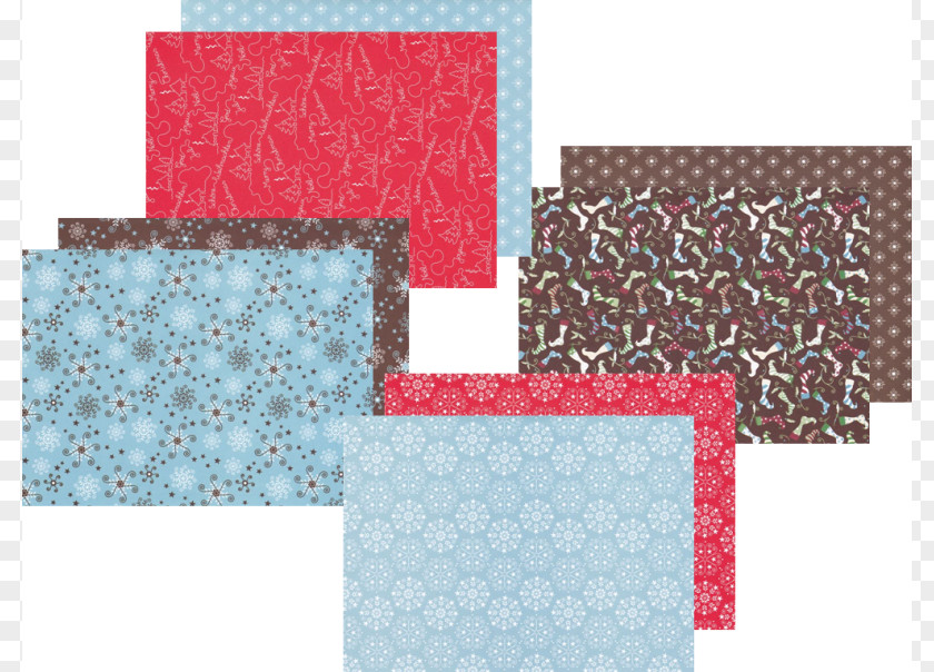 Creativ Card Place Mats Square Patchwork Pattern PNG