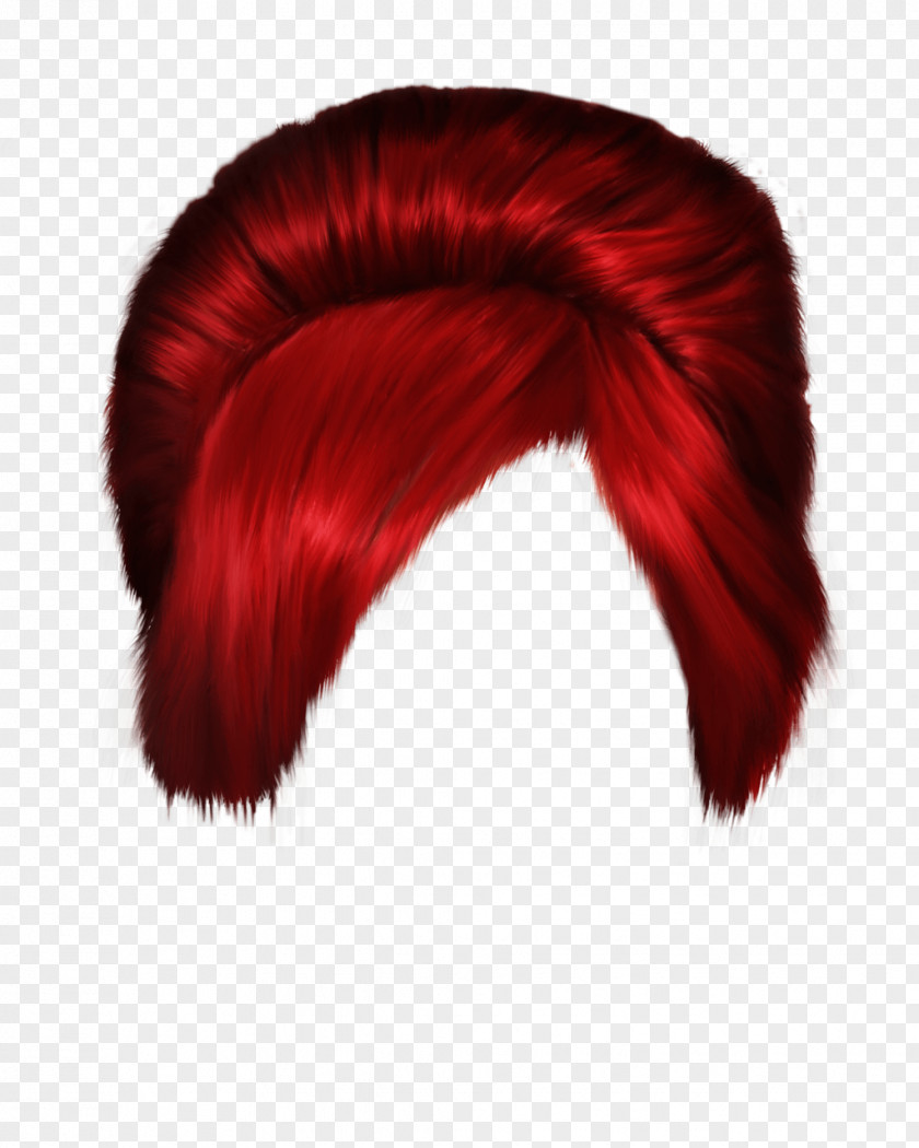 Curly Red Hair Hairstyle Clip Art PNG