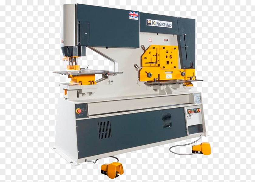 Kingsland Machine Tool Poinçonneuse Ironworker Punching PNG