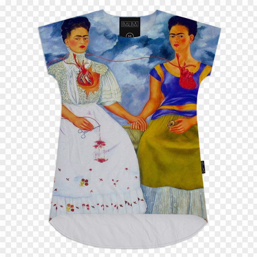 Painting The Two Fridas Frida Kahlo Museum Self-Portrait With Thorn Necklace And Hummingbird Painter PNG