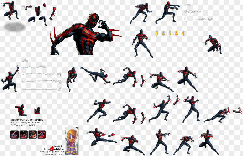 Sprite Ultimate Spider-Man Marvel: Avengers Alliance Venom PlayStation PNG