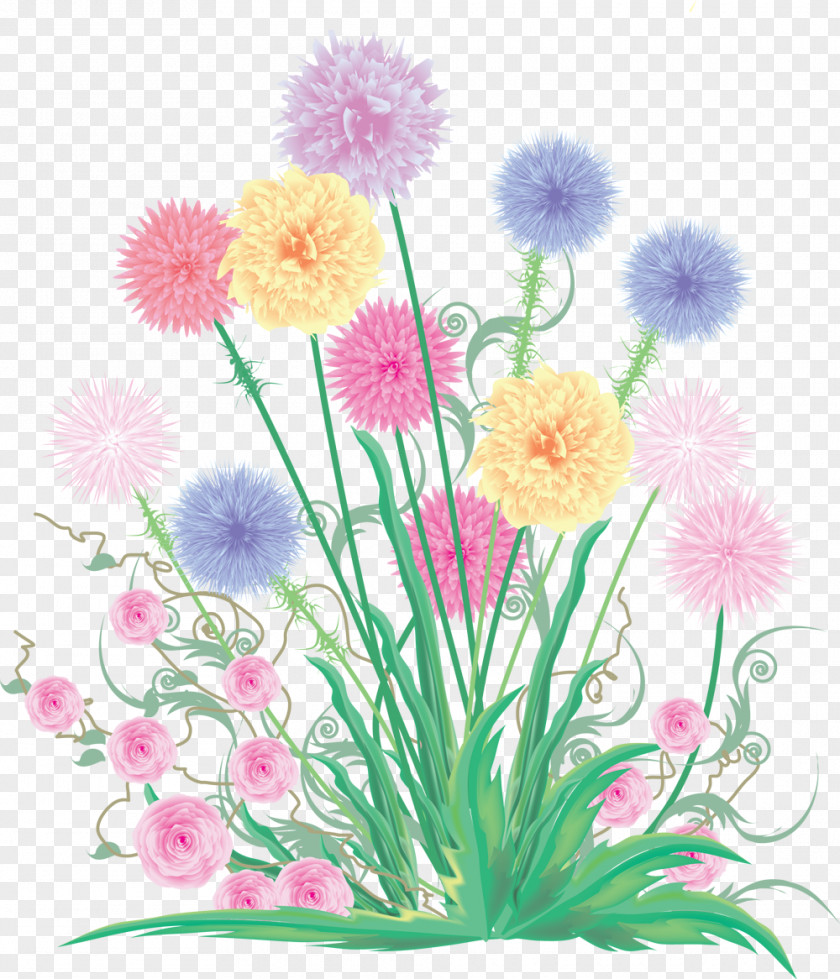 Watercolor Floers Flower Bouquet Drawing Clip Art PNG