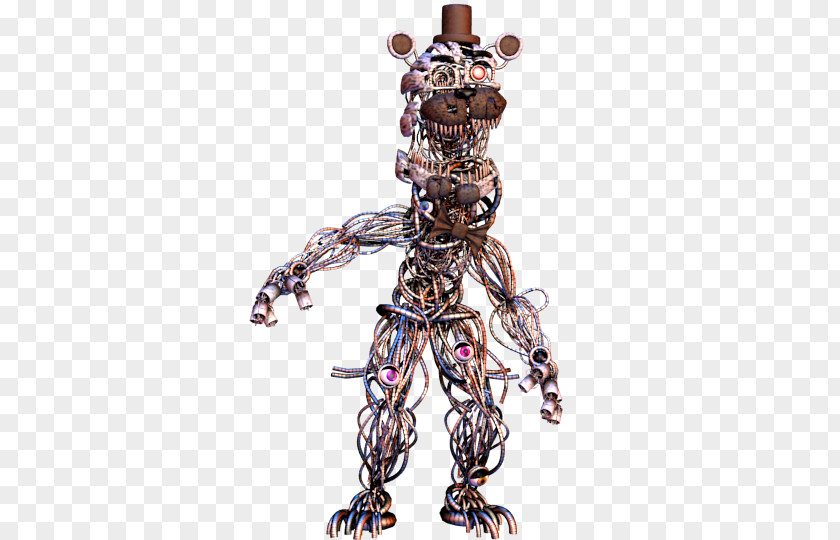 Blender Five Nights At Freddy's Three-dimensional Space Paper Model Robot PNG
