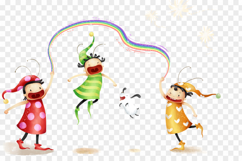 Childhood Games Rope Skipping Child Photography Illustration PNG