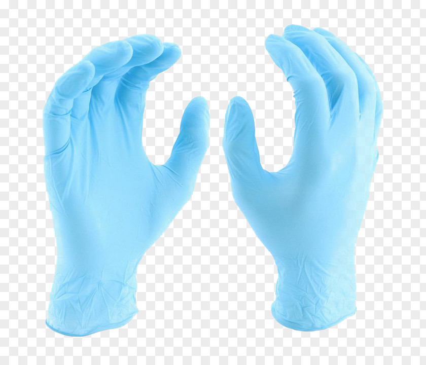 Finger Hand Rubber Glove PNG