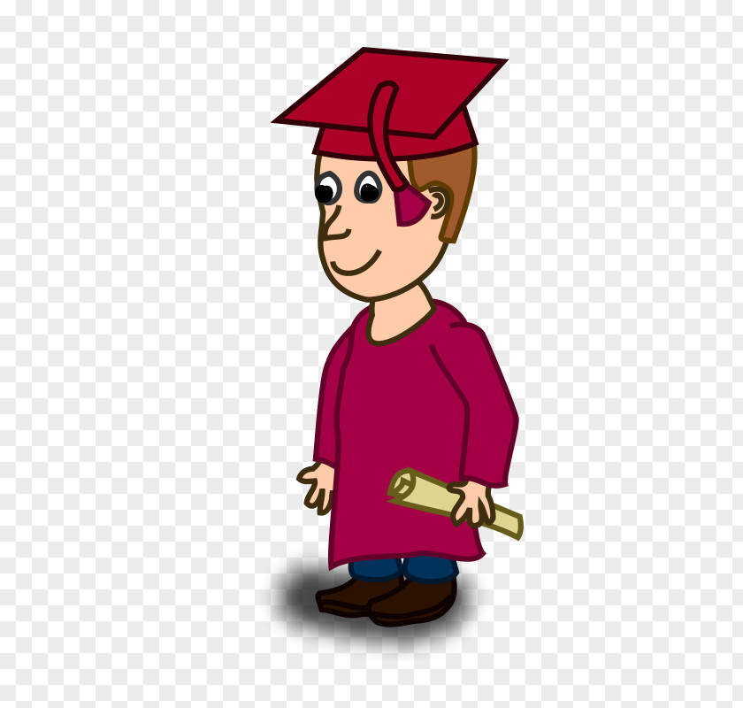 Graduation Student Cliparts Cartoon Comics Character Clip Art PNG