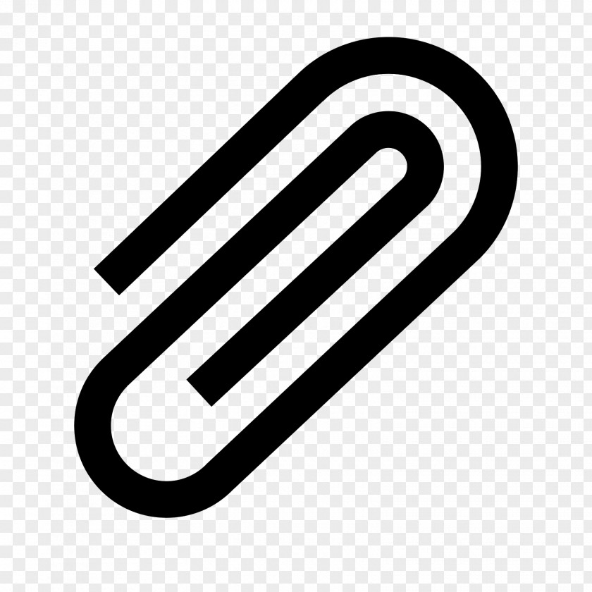 Paper Clips Logo Brand Number PNG