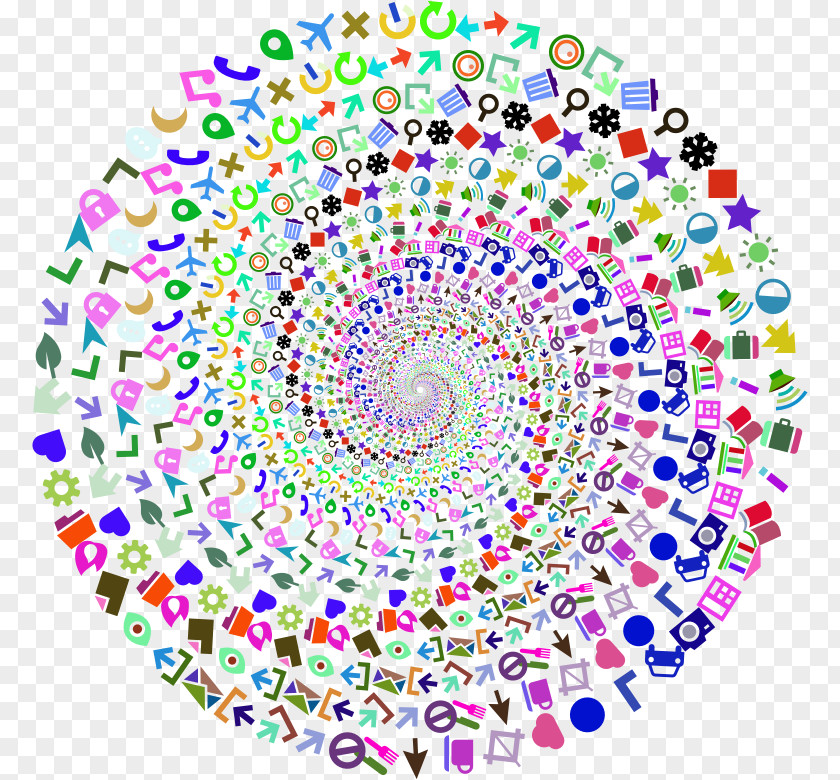Prismatic Love Whirlpool PNG