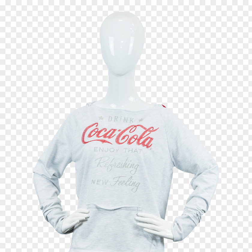 Red Off White Hoodie Coca-Cola Enterprises Product Sleeve Text Messaging PNG