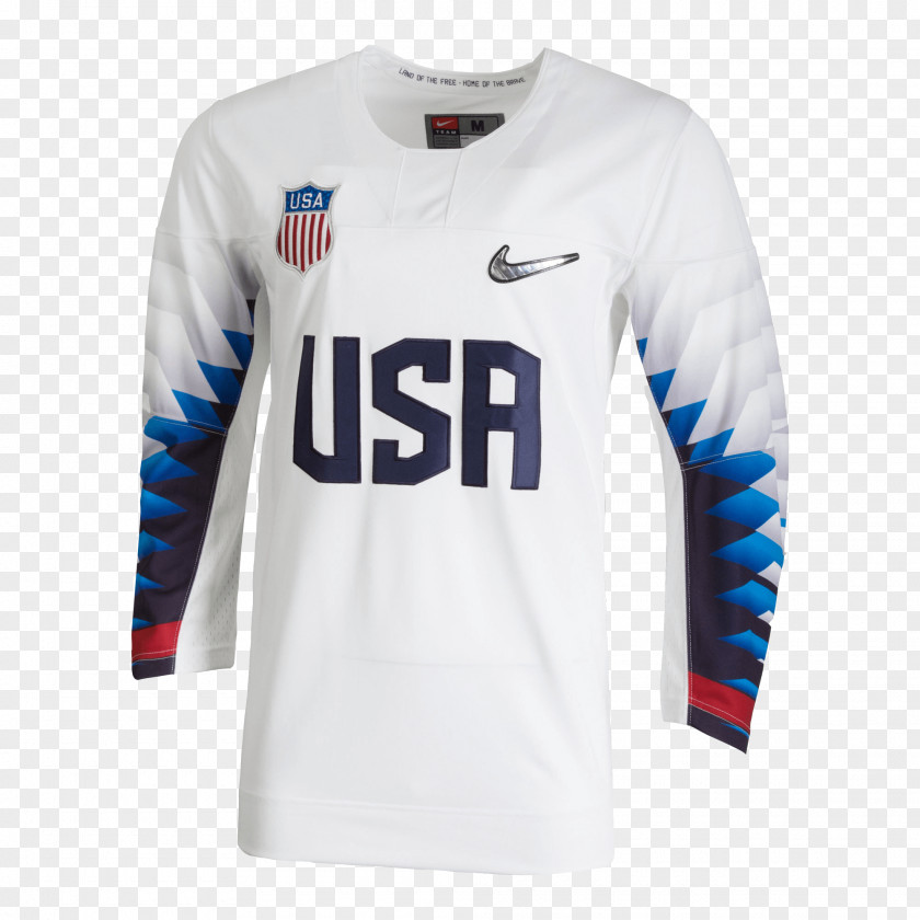 World Cup Jersey 2018 Winter Olympics United States National Men's Hockey Team League T-shirt PNG
