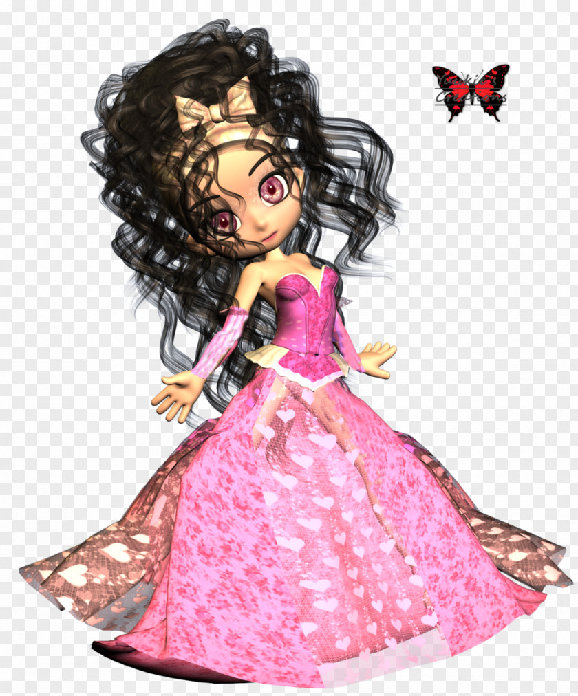 Barbie Costume Design PNG