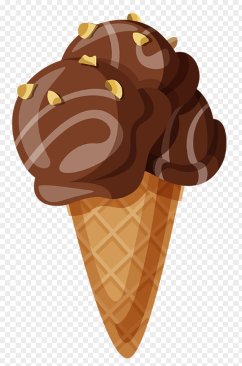 POP ART Ice Cream Cones Sundae Chocolate PNG