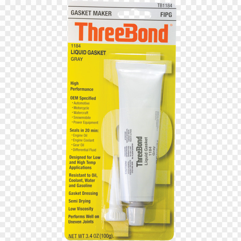 Seal ThreeBond Sealant Gasket Adhesive PNG