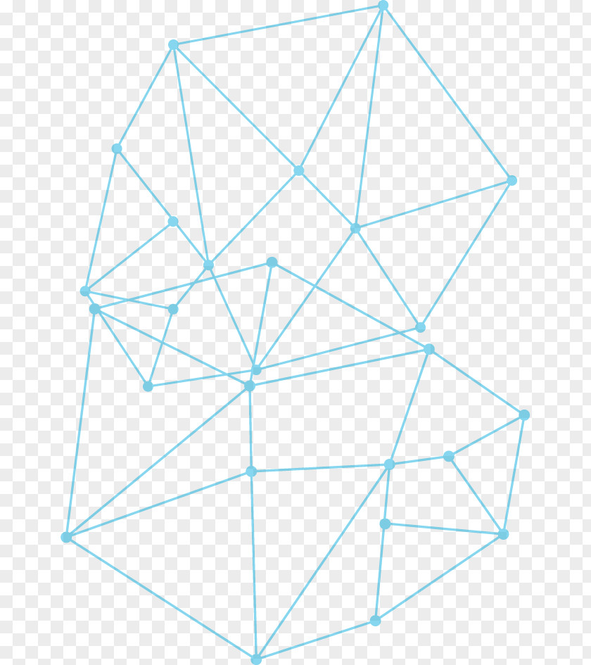 Triangle Point Symmetry Pattern PNG