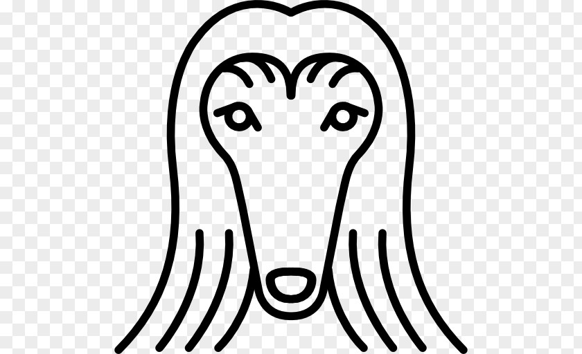 Afghan Hound Snout Spanish Greyhound Clip Art PNG